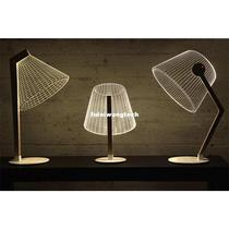 2017 Luminous Lampshades LED Table Lamp 3D Illusion Bulbing