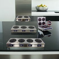 Commercial high-power induction cooker multi-head 3500W four-six-eight-head stove 468-burner spicy hot commercial induction cooker multi-head
