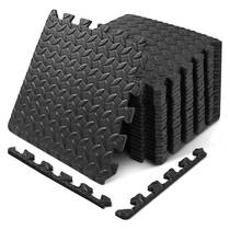 4~12Pcs Puzzle Fitness Mat Eva Interlocking Foam Floor Tile