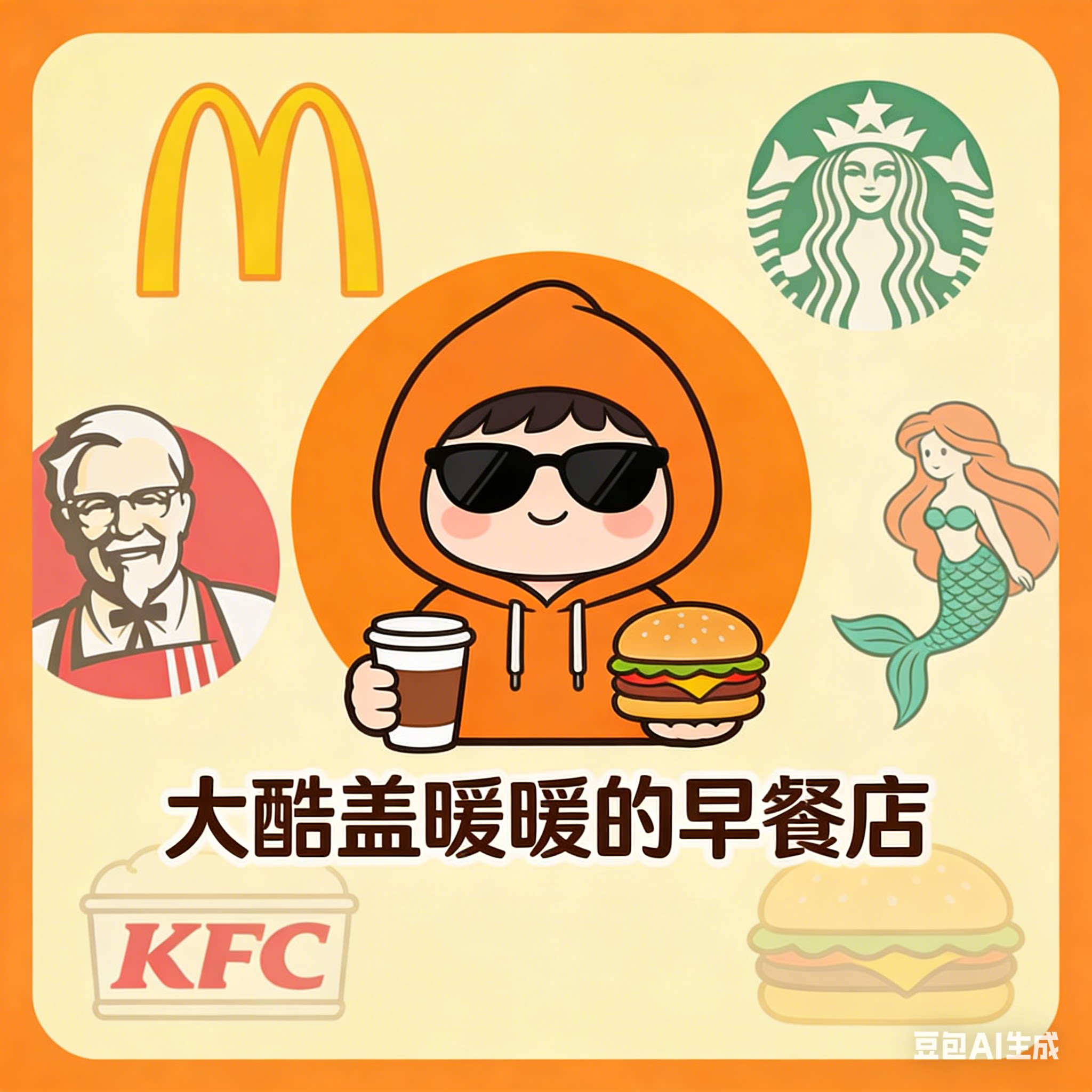 大酷盖暖暖的早餐店