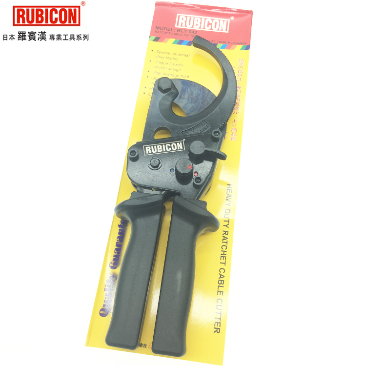 日本製 Robin Hood RUBICON ラチェットケーブルカッター 輸入ワイヤーカッター ボルトカッター RLY-04262325