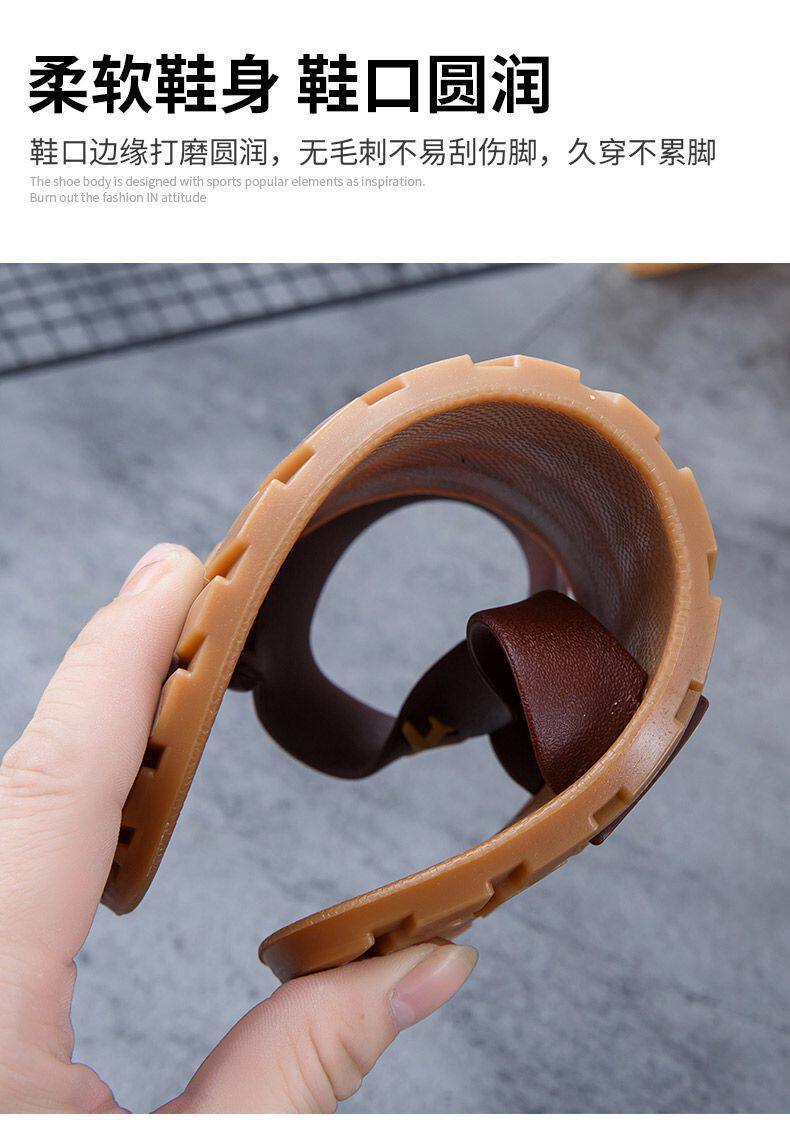 Отдых тапочки 越南男士人字橡胶进口新款拖鞋轮胎耐磨人字拖休闲 𫔮防滑防臭沙滩