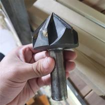 Inlaid alloy straight handle over center chamfering knife 60 degrees 90 degrees alloy countersink drill tip chamfering knife Tungsten Yunke