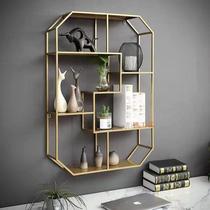 Wall bookshelf storage rack wall hanging wall storage cabinet bedroom wall creative grid living room wine rack wall cabinet wall cabinet