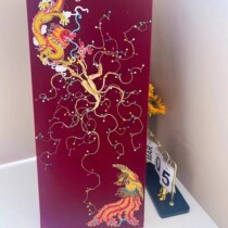 Dragon and Phoenix Chengxiang Couple Ginseng Gift Box Northeast Health Changbai Mountain Forest Wild Ginseng High-end Specialty Soaked in Wine to Nourishes