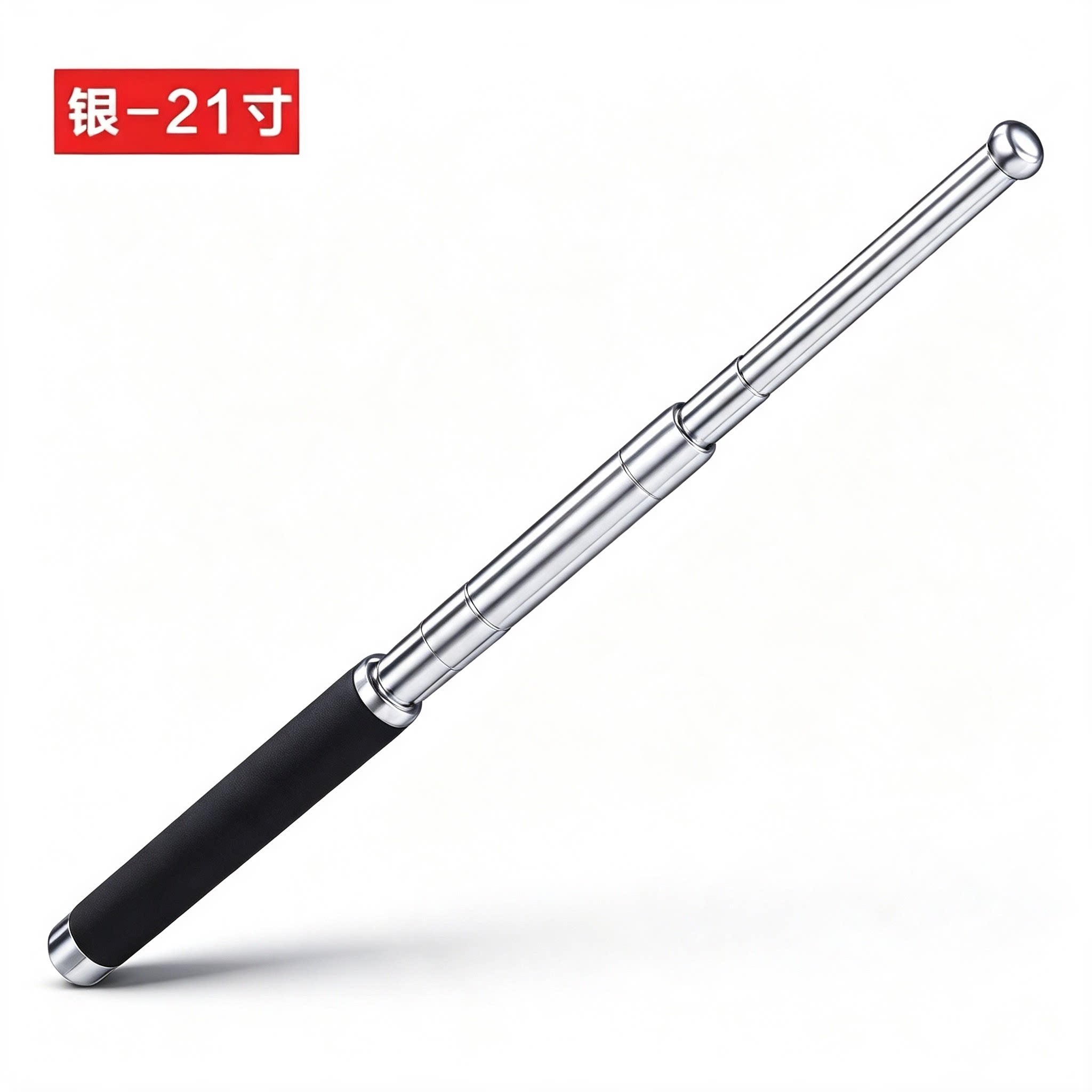 甩棍伸缩棍防身合法武器铁棍子弹簧甩棒防狼用品车载三节棍收缩辊