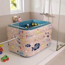 Baby swimming pool quilted thickening constant temperature household indoor foldable childrens baby bath inflatable swimming bucket