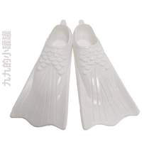 Female special male flippers swimming footboard Silicone Frog Swimming duck short footed adult childrens diving freestyle training