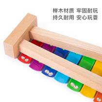 Childrens hand-knocked xylophone 15-tone aluminum sheet aluminum plate piano professional percussion instrument student baby educational music play}