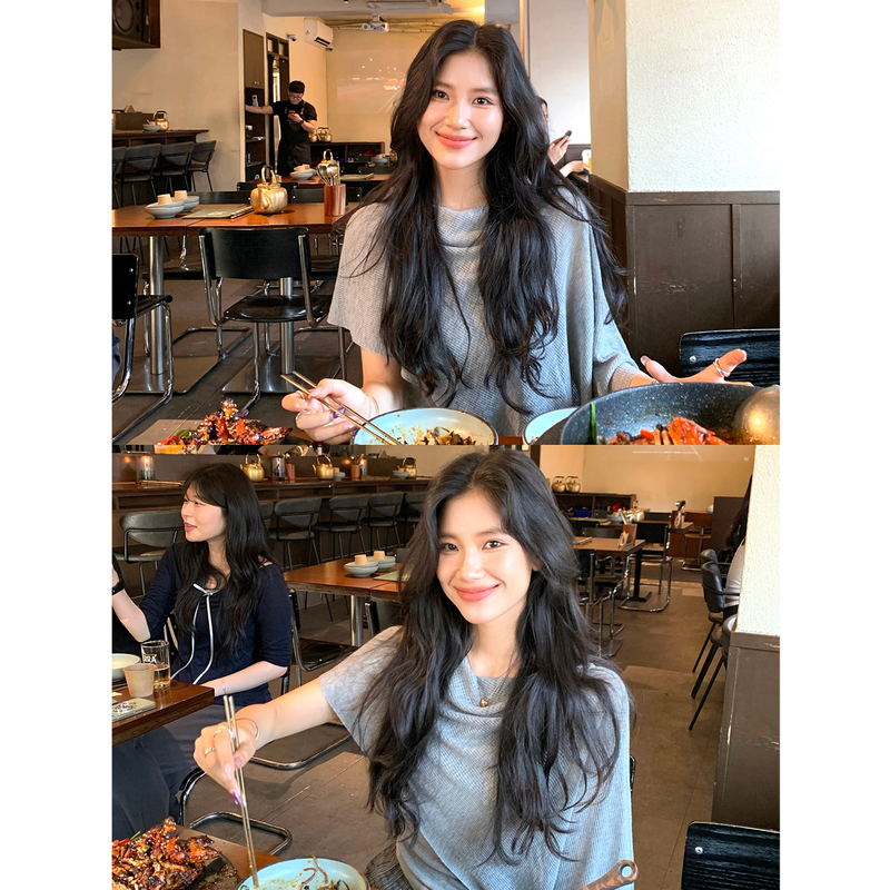 Daqianwithu Film-Like Fabric, Soft, Skin-Friendly, Gentle, Comfortable, Lazy Shawl Knit Sweater