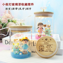 Dragon Year Baby Fetal Hair Hair Pair Milk Botta Milk Bottle M