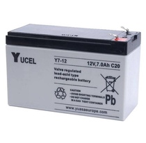 Y7-12 maintenance-free 12V7AH lift sound metro UPS backup power supply