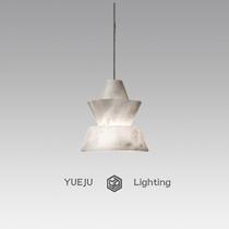 Marble chandelier Nordic modern minimalist creative personality restaurant bar bedroom bedside B&B designer small chandelier