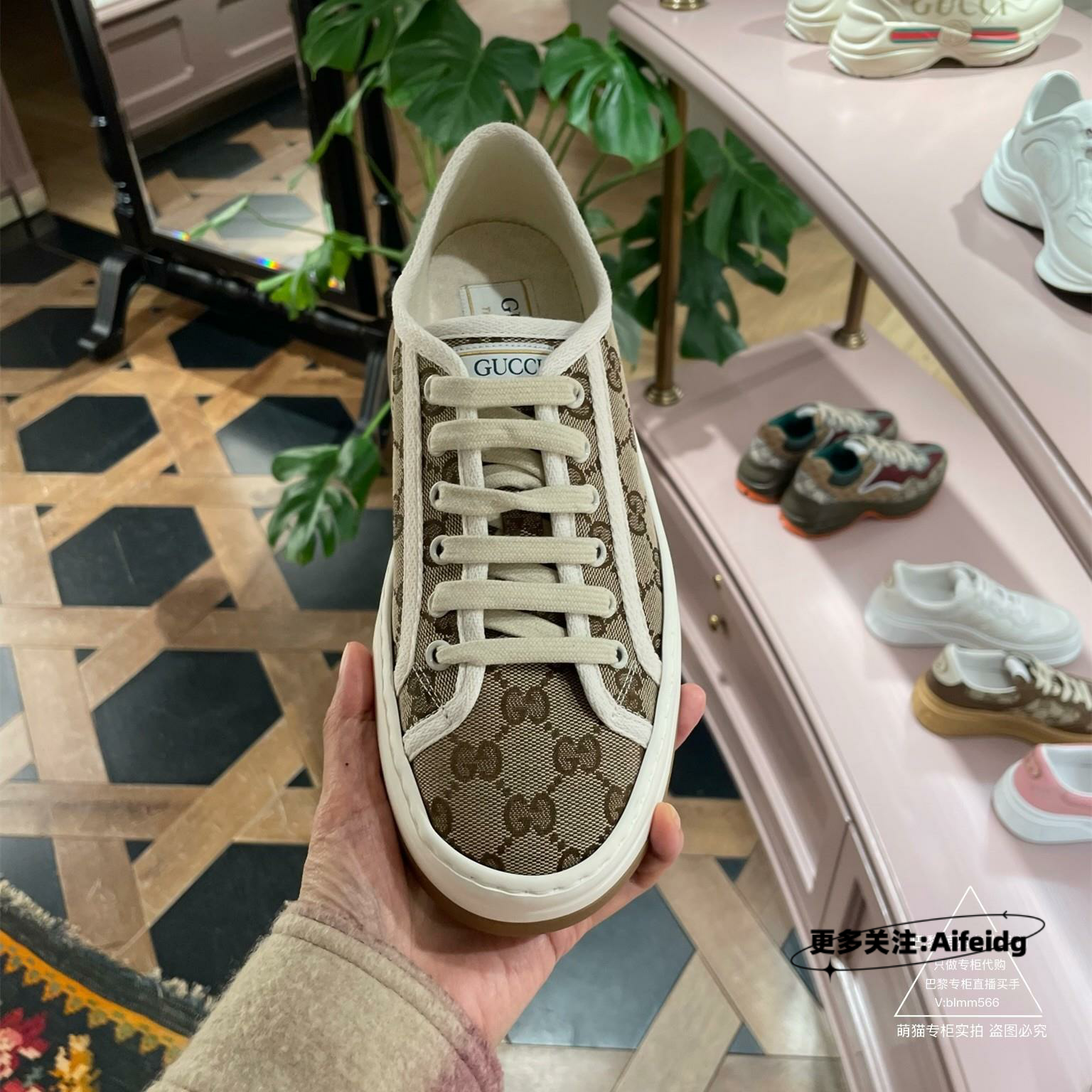 Milan счёт genuine Gucci/Gucci 23 новые GGpresbyopic толстая подошва кожаные туфли на платформе повседневные женские