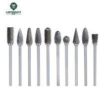 Raymond double-slot alloy rotary file metal engraving file straight electric grinder internal grinding head grinding head diameter 6mm10