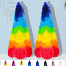 Child snorkeling diving silicone rubber footed swimming special children freestyle training breaststroke short footed webbed duck palm frog}