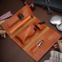 High-end American retro multi-functional portable tobacco tobacco moisturizing bag smoking accessories bag pipe bag storage tool