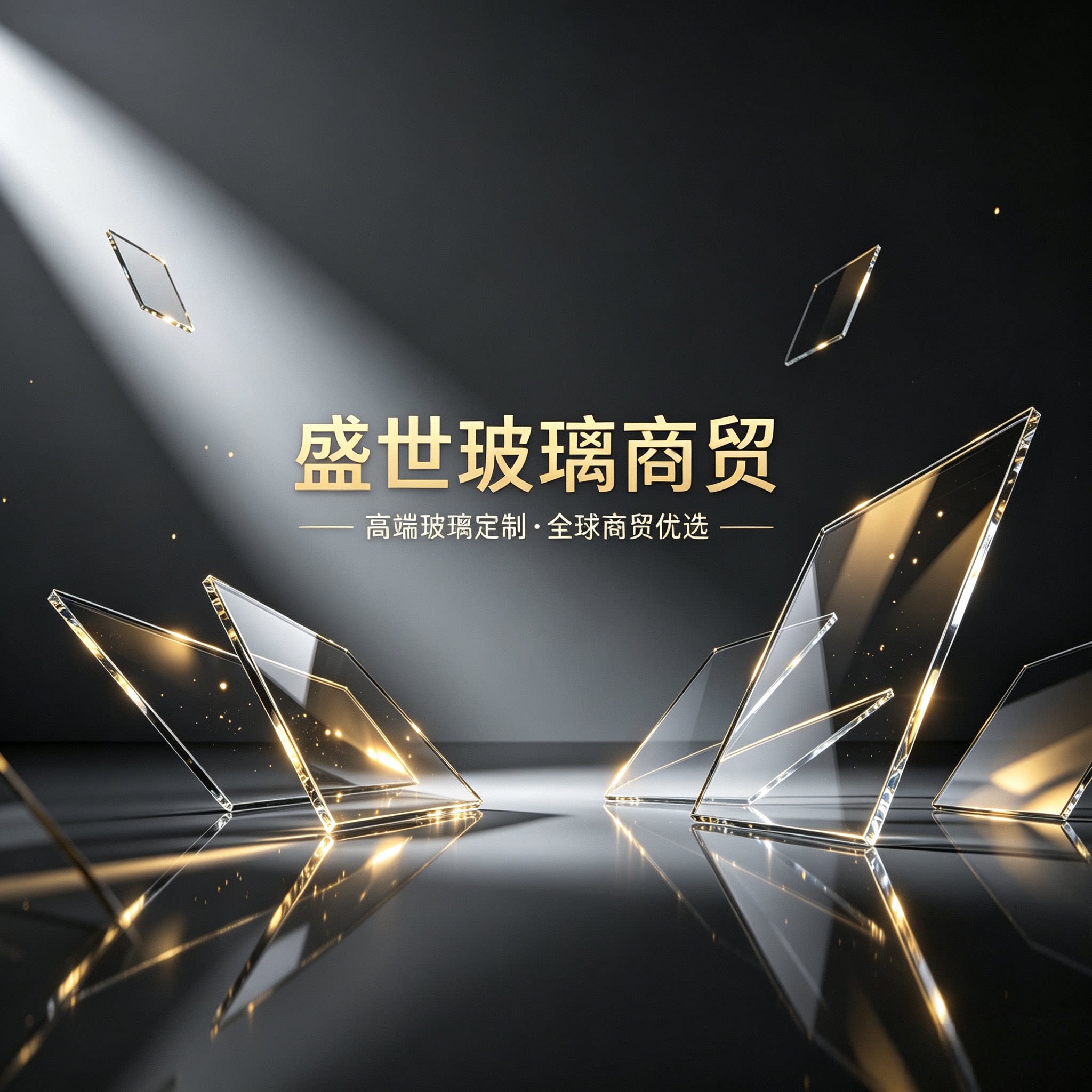 盛世玻璃商贸企业店的LOGO