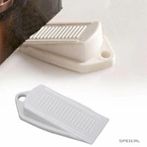 1x door wedge rubber doorstops stop stopper holder white doo
