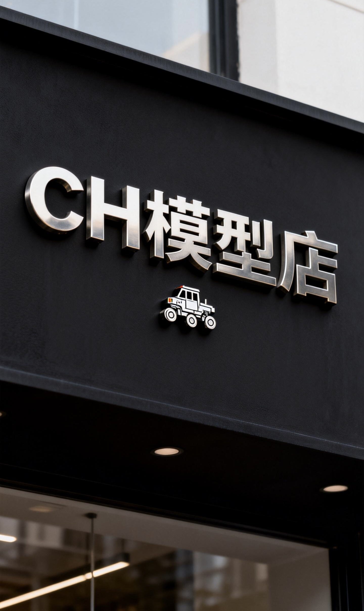 CH模型店的LOGO
