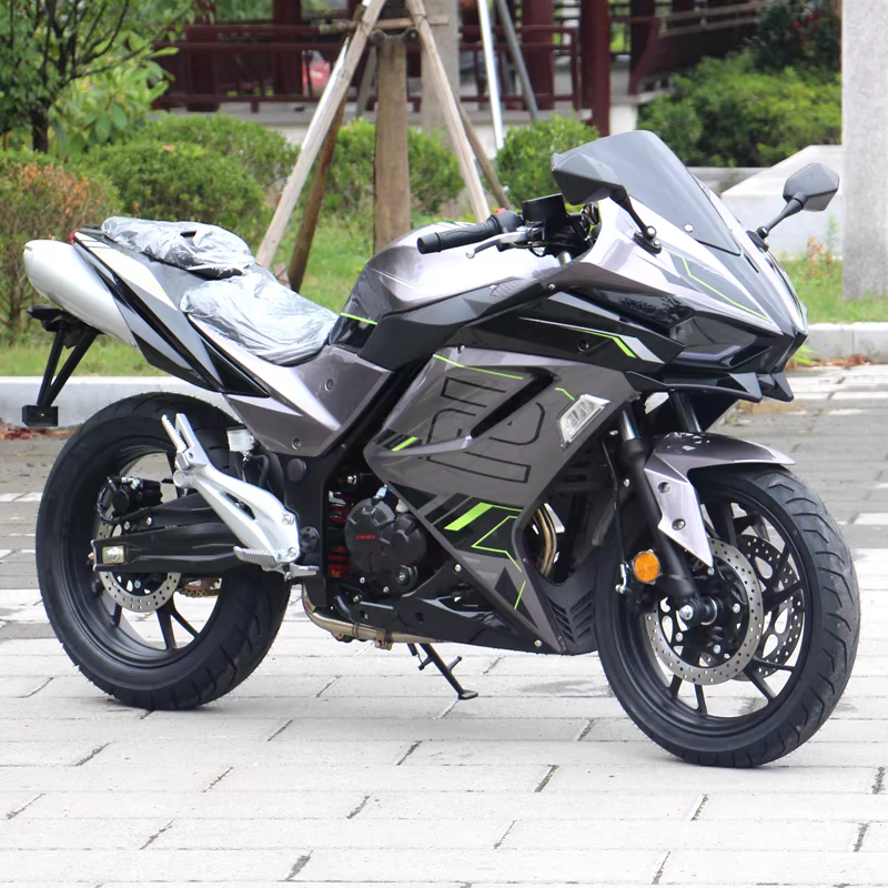 New Guo Sichuan H2 двойной цилиндр водяного охлаждения 400cc спортивный автомобиль огонь 400 little ninja тяжелый мотоцикл лежачий мотоцикл