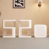 Прикроватная тумбочка, железная, передвижная, с подсветкой, домашний шкаф, прикроватная тумбочка для хранения в спальне, небольшой креативный приставной столик, не требующий установки