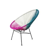 Балконное кресло для отдыха на открытом воздухе со спинкой, одиночное кресло из ротанга, пляжное кресло, полое кресло из ротанга, яйцеобразное шезлонг, кресло-качалка