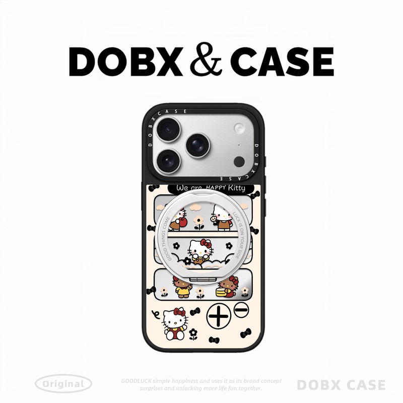 Dobxcase Co-Branded Cute Hollow-Out Player Cat Magnetic Magsafe Case Suitable for iPhone 18 Pro Max New Model 16 Pro Apple 15 Couple 14 Plus Female 17 Air 13 Dobxcase Co-Branded Cute Hollow-Out Player Cat Magnetic Magsafe Case Suitable for iPhone 18 Pro Max New Model 16 Pro Apple 15 Couple 14 Plus Female 17 Air 13