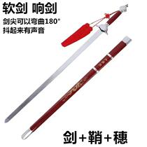 Tai Chi Sword Soft Sword Ringing Sword Martial Arts Sword Hanfu Performance Ancient Style Prop Sword Morning Exercise Catwalk Dance Sword Unedged