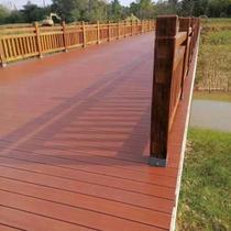 Heavy bamboo wood outdoor flooring high resistance park balcony antiseptic wood bamboo wood flooring outdoor courtyard guardrail handrails]