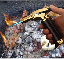 Japan imported Makita windproof welding gun high temperature lighter flame gun direct into the inflatable household cigar moxibustion point