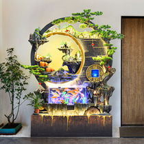 Recommended hotel club water curtain wall flowing water wall large rockery fountain entrance water feature wall screen courtyard landscape landing