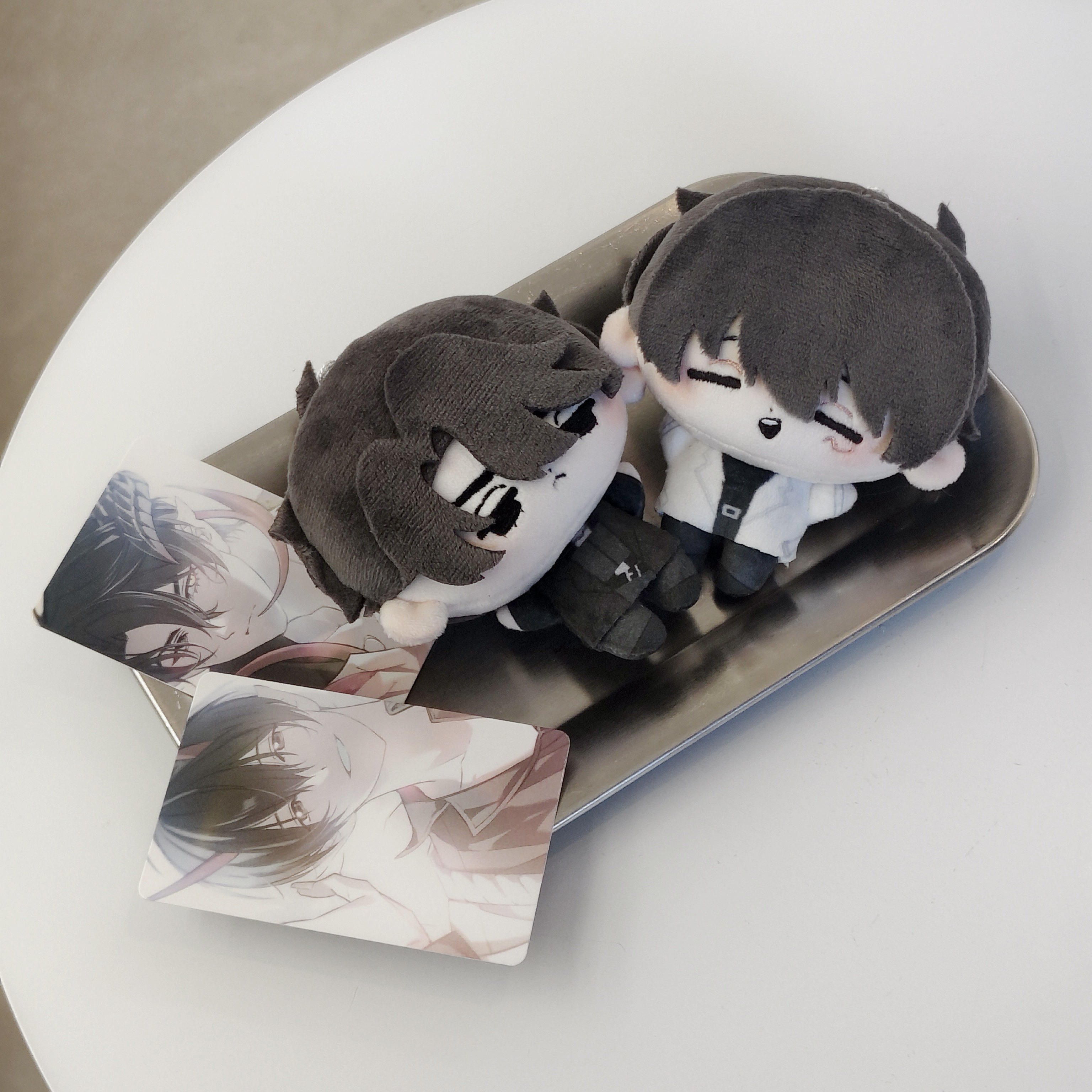 Omniscient Reader's Viewpoint Kim Dokja and Yoo Joonghyuk plush doll pair detail image 5