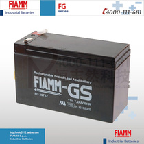Extraordinary FIAMM FG20722 Extraordinary 12v7 2ah battery original power fire protection battery