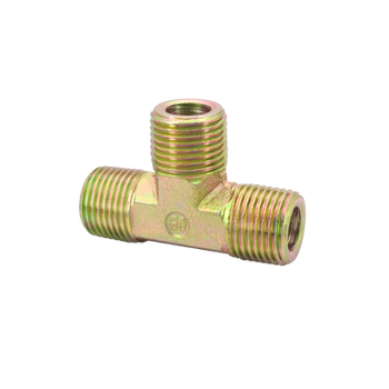 High pressure carbon steel outer wire three-pass cross joint