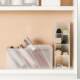 Organizing Rack Desktop Lipstick Storage Box Multi-Compartment Lipstick Dust-Proof Display Rack Dressing Table Mirror Cabinet Storage Rack Vertical Type