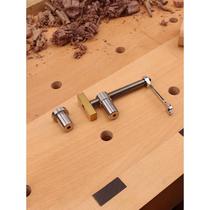 Dare for woodworking desktop vise tenon stop bar fixed locking accessories brass stainless steel ratchet fat man grocery store