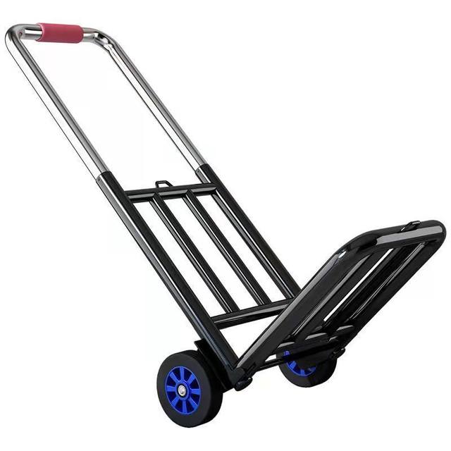 German Imported Folding Cart, Household Transport Trolley, Shopping Cart, Market Stall Cart, Lightweight Portable Luggage Cart