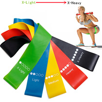 1PC Unisex Portable Fitness Resistance Bands Workout Rubber