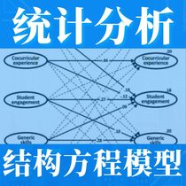 Data analysis Graph Structure Equations Model Intermediary Regulation Variable Covariance Matrix Analysis Statistics