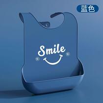 Waterproof silicone bib for the elderly in Xinjiang adult meal feeding saliva for adults