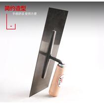 Plasterboard ash trowel trowel mason ash spoon manganese steel masonry tool washboard plastering knife iron plate large