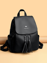 Scarecrow Backpack Womens 2024 New Trendy Korean Version Lightweight Fashion Versatile Womens Bag Large Capacity Casual Commuting Travel