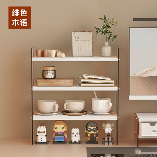 Акриловая система хранения, книжная полка, держатель для стакана, вместительная и большая коробочка для хранения