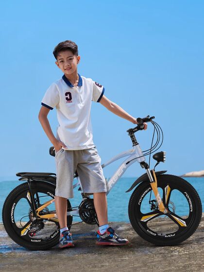 永久儿童自行车8一12中大童10岁以上青少年男孩女孩小学生山地车