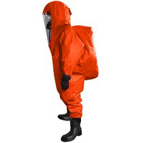 Fully enclosed heavy-duty anti-virus and chemical protective clothing one-piece acid and alkali resistant liquid ammonia ammonia fire fighter chemical plant biochemical protective clothing