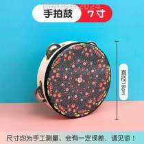 Han - suited multi - colored national bell teacher ancient style ] on props children classical dance shooting hand with bell drum dance