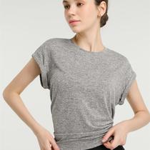 Short sleeves European and American speed dry sports clothes T-shirt Summer yoga clothes loose merry-back blouses running fitness clothes women
