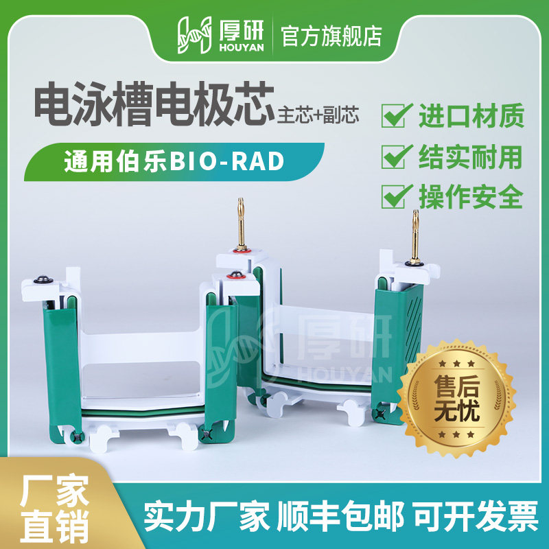 通用伯乐bio-rad电极芯电泳配件耗材电泳槽内芯电泳芯主芯副芯