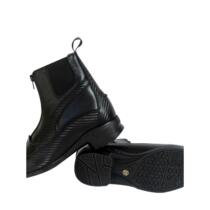 Equestrian short boots riding boots cowhide riding boots carbon fiber equestrian boots boys and childrens riding boots obstacle whip riding equipment